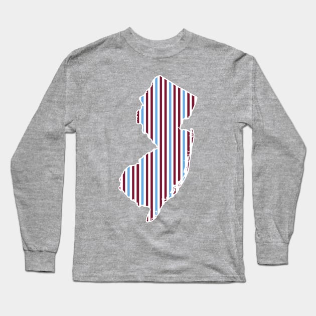 New Jersey Long Sleeve T-Shirt by fearcity